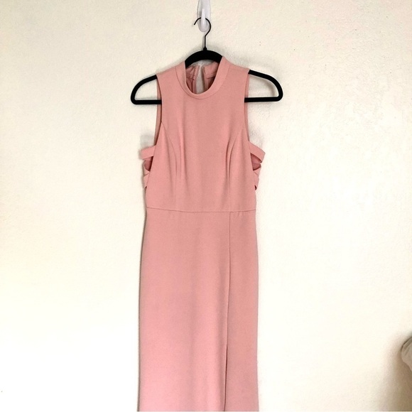 Lulu’s Keep on Dancing Cutout maxi Pink Medium - Picture 2 of 5